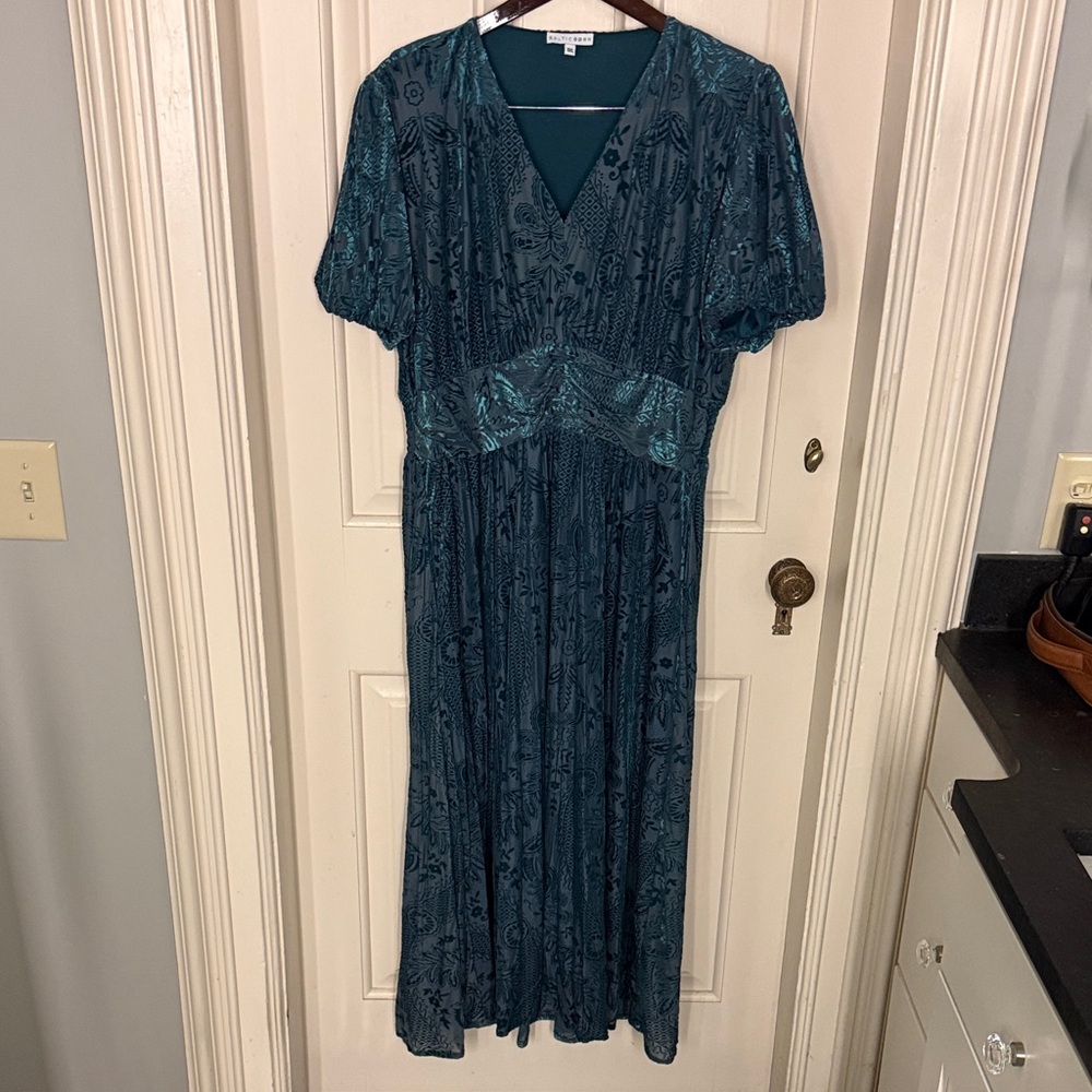 Baltic Born Teal Maxi Dress